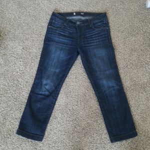 Kut from the Kloth dark wash capris